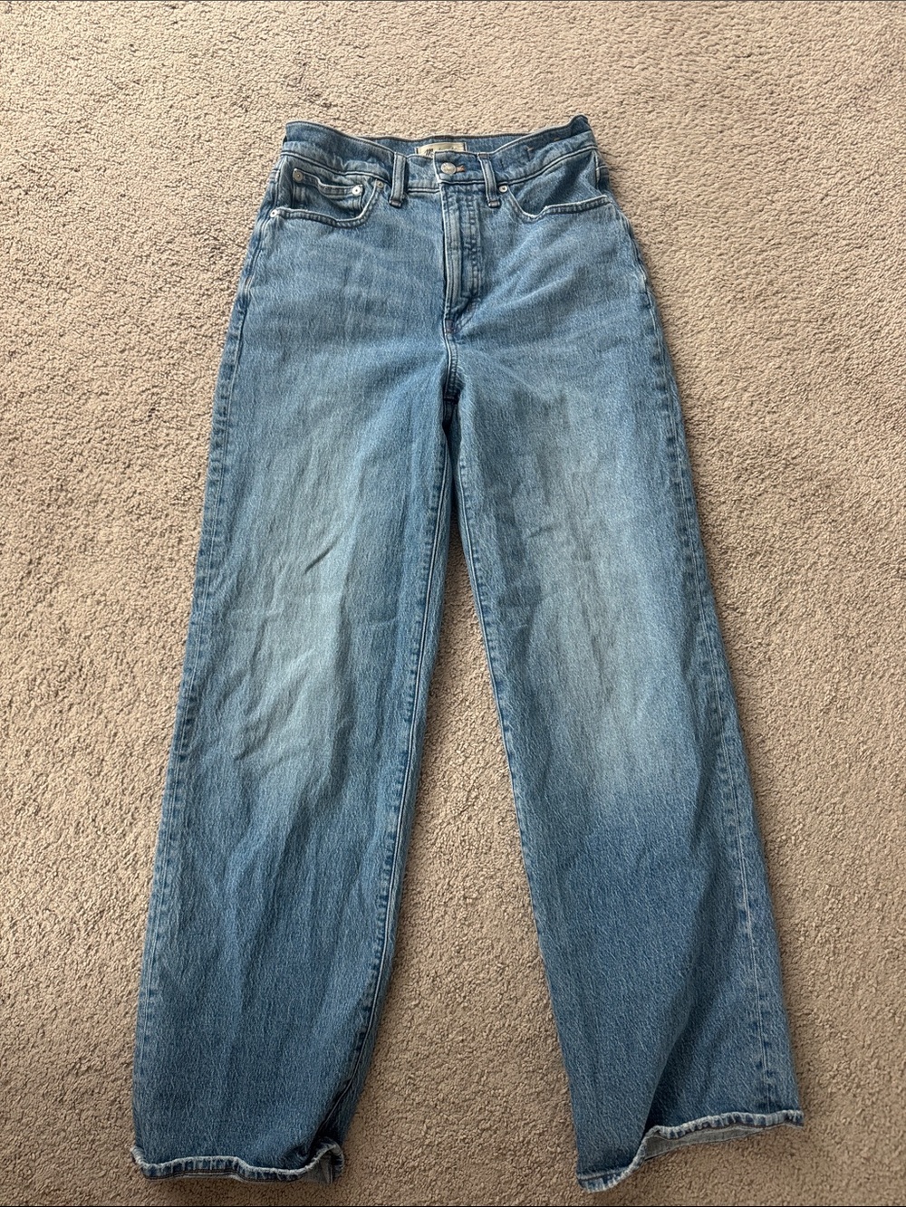 Madewell the perfect vintage wide leg Jeans 27T